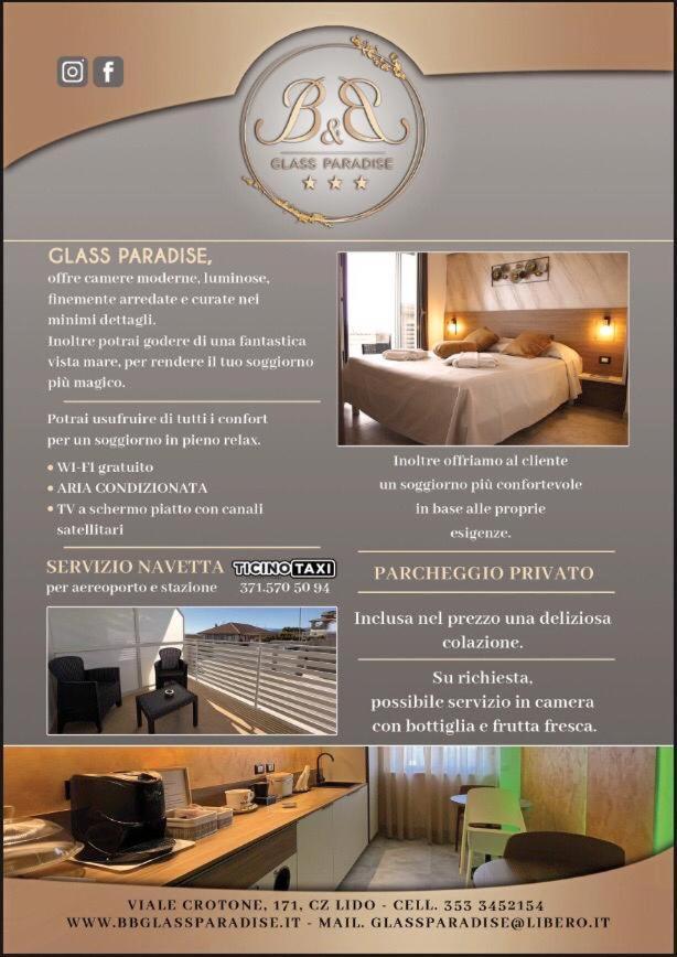 كاتانزارو B&B Glass Paradise المظهر الخارجي الصورة